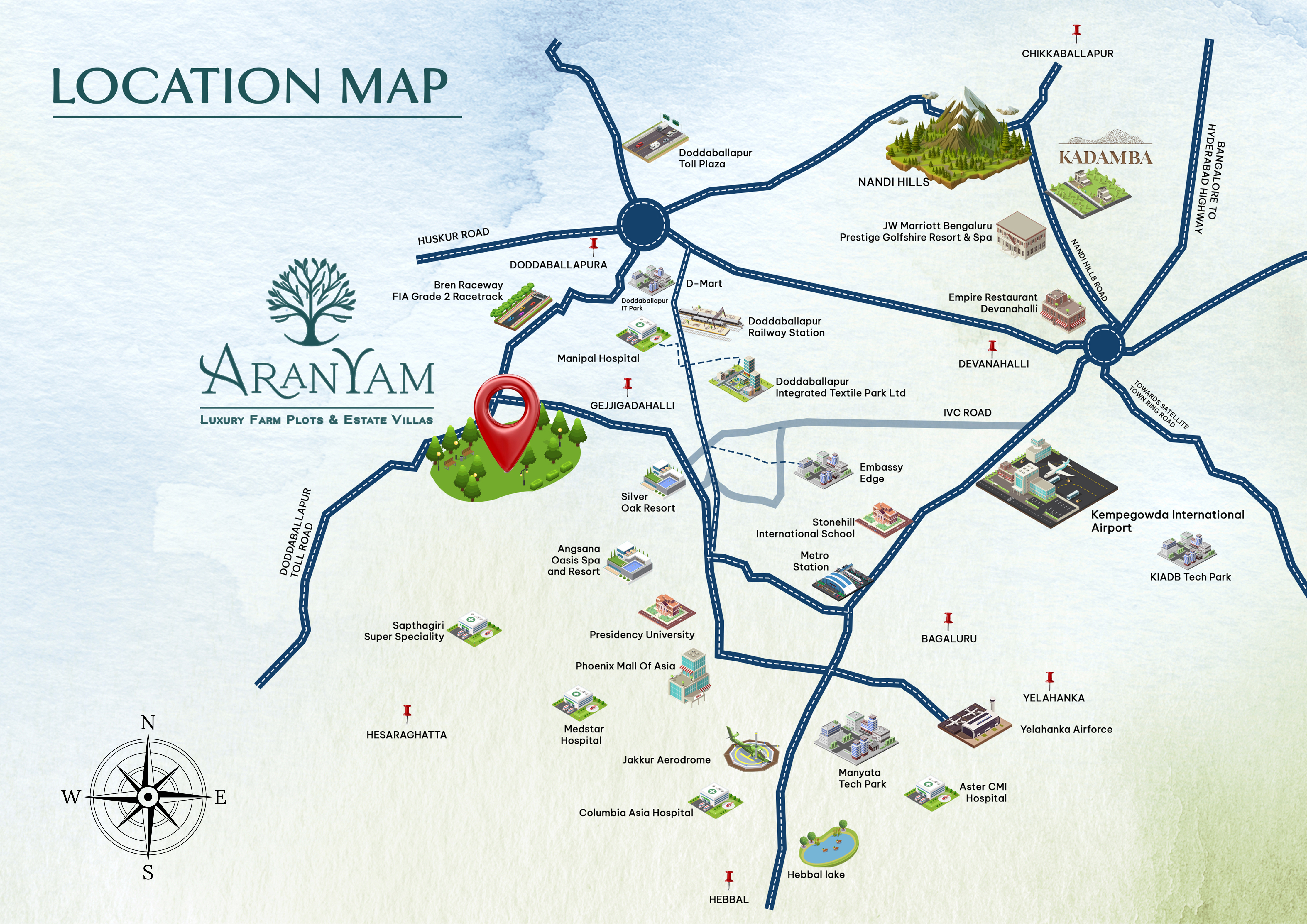 aranyam Map